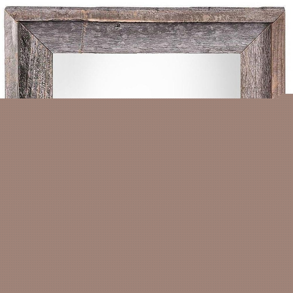 11" x 14" Gray Solid Wood Hanging Picture Frame