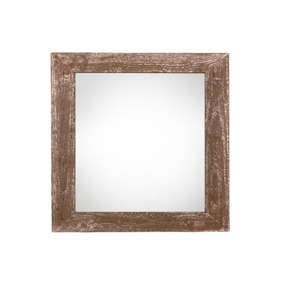 8" x 8" Espresso Solid Wood Tabletop Picture Frame