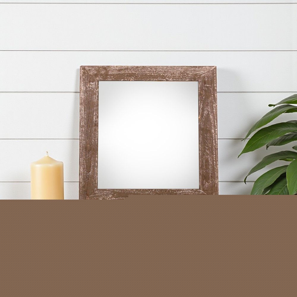 8" x 8" Espresso Solid Wood Tabletop Picture Frame