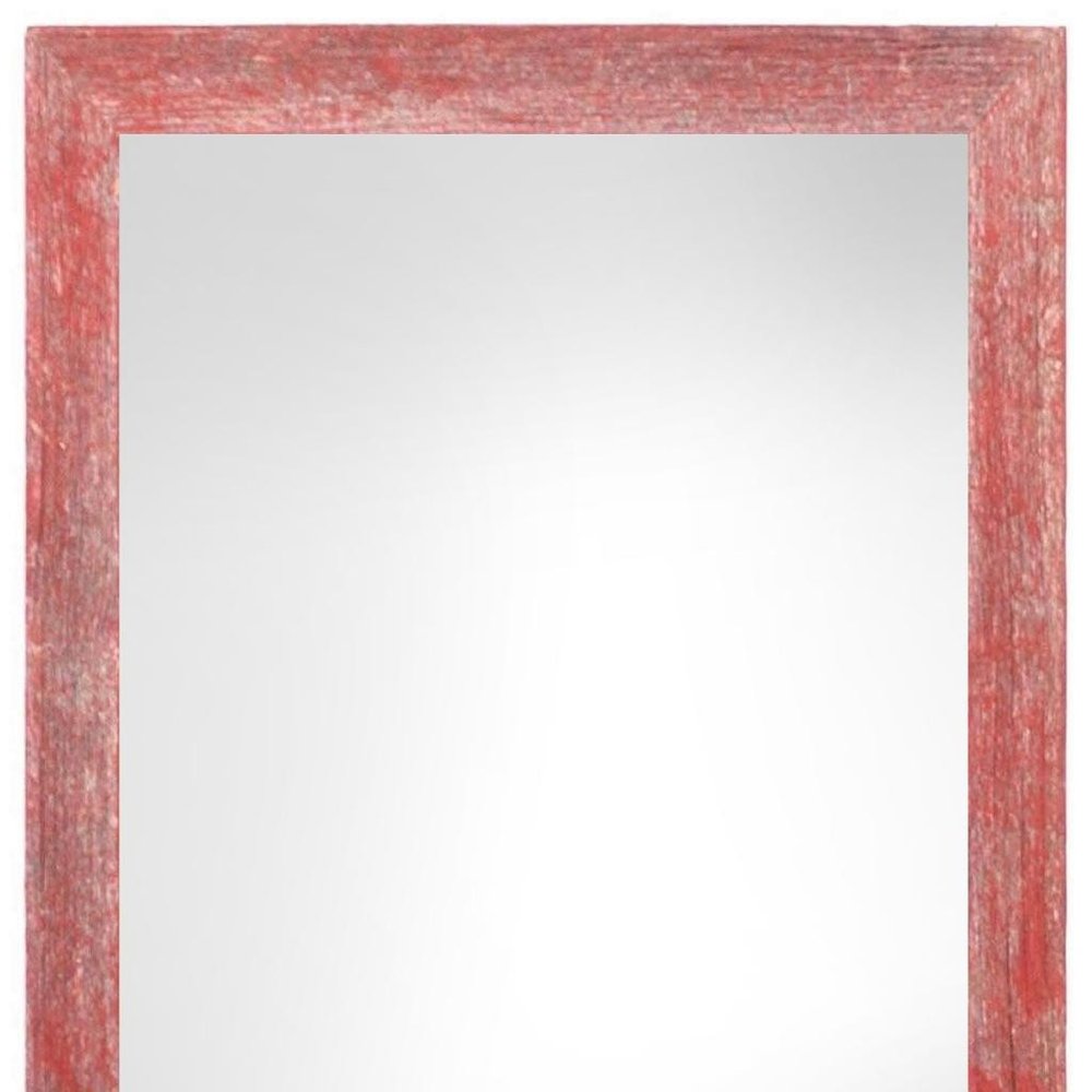 11" x 14" Red Wood Hanging Picture Frame
