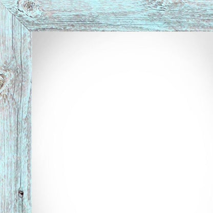 8" x 10" Blue Solid Wood Tabletop Picture Frame
