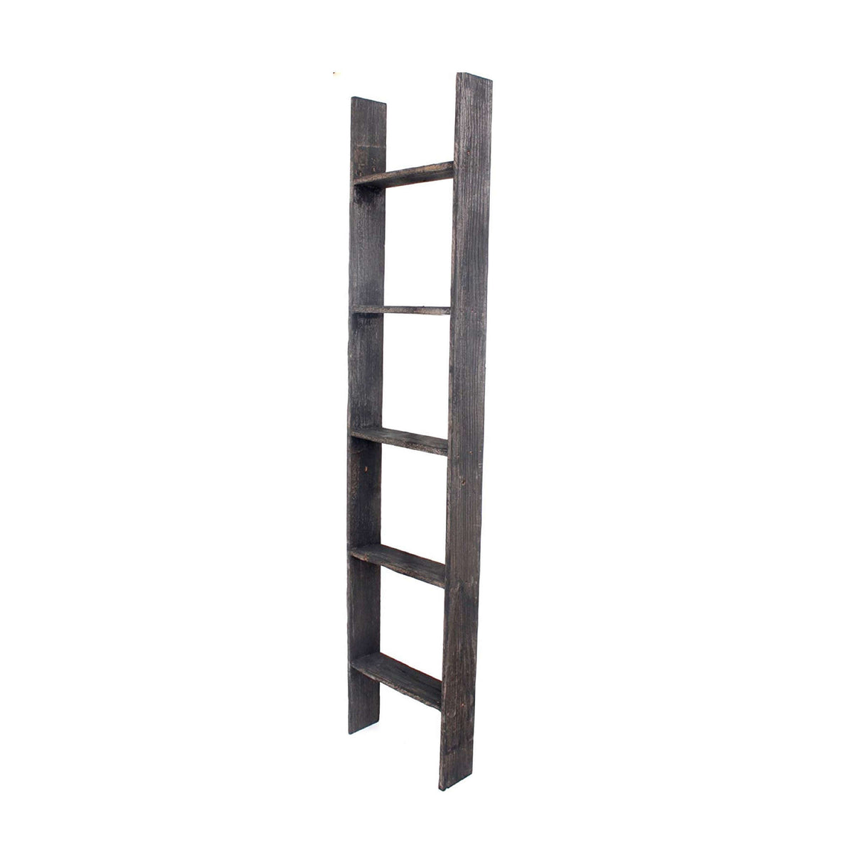 60" X 15" Charcoal Wood Hanging Dimensional Sculpture