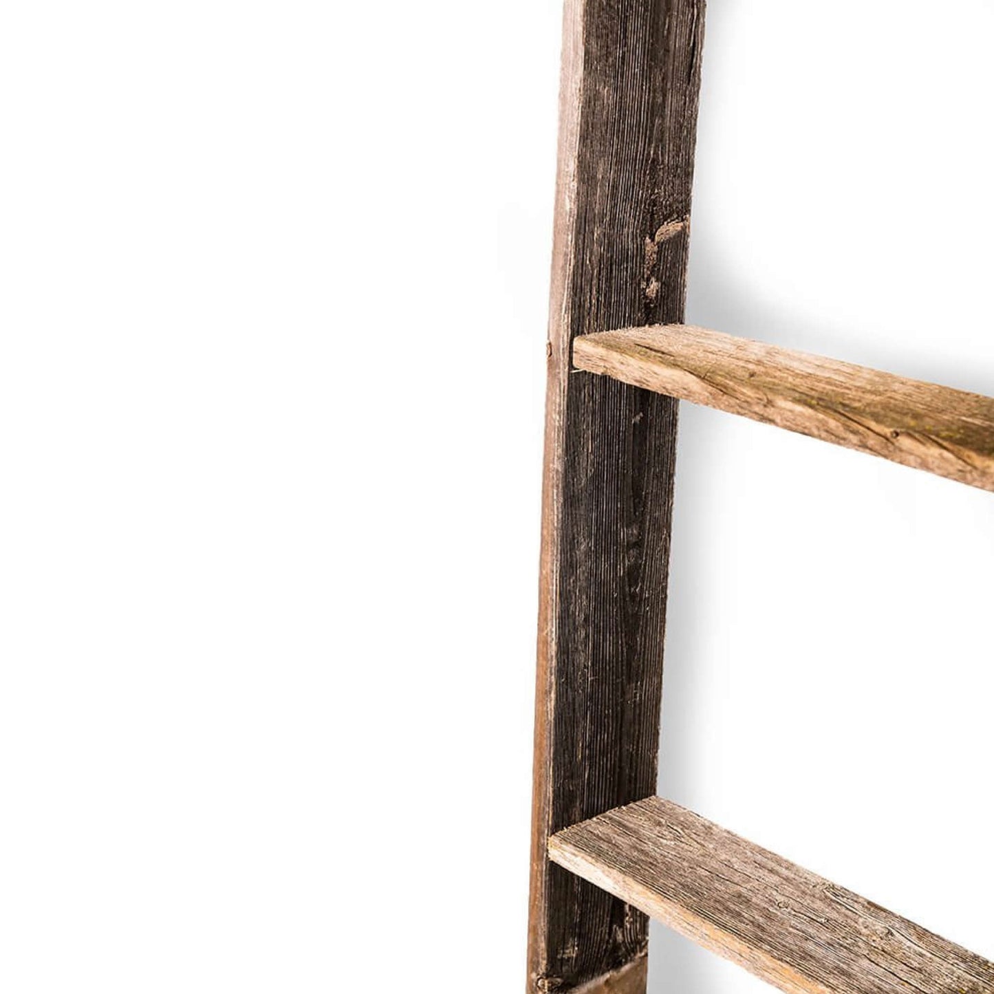 60" X 13" Gray Wood Hanging Dimensional Sculpture