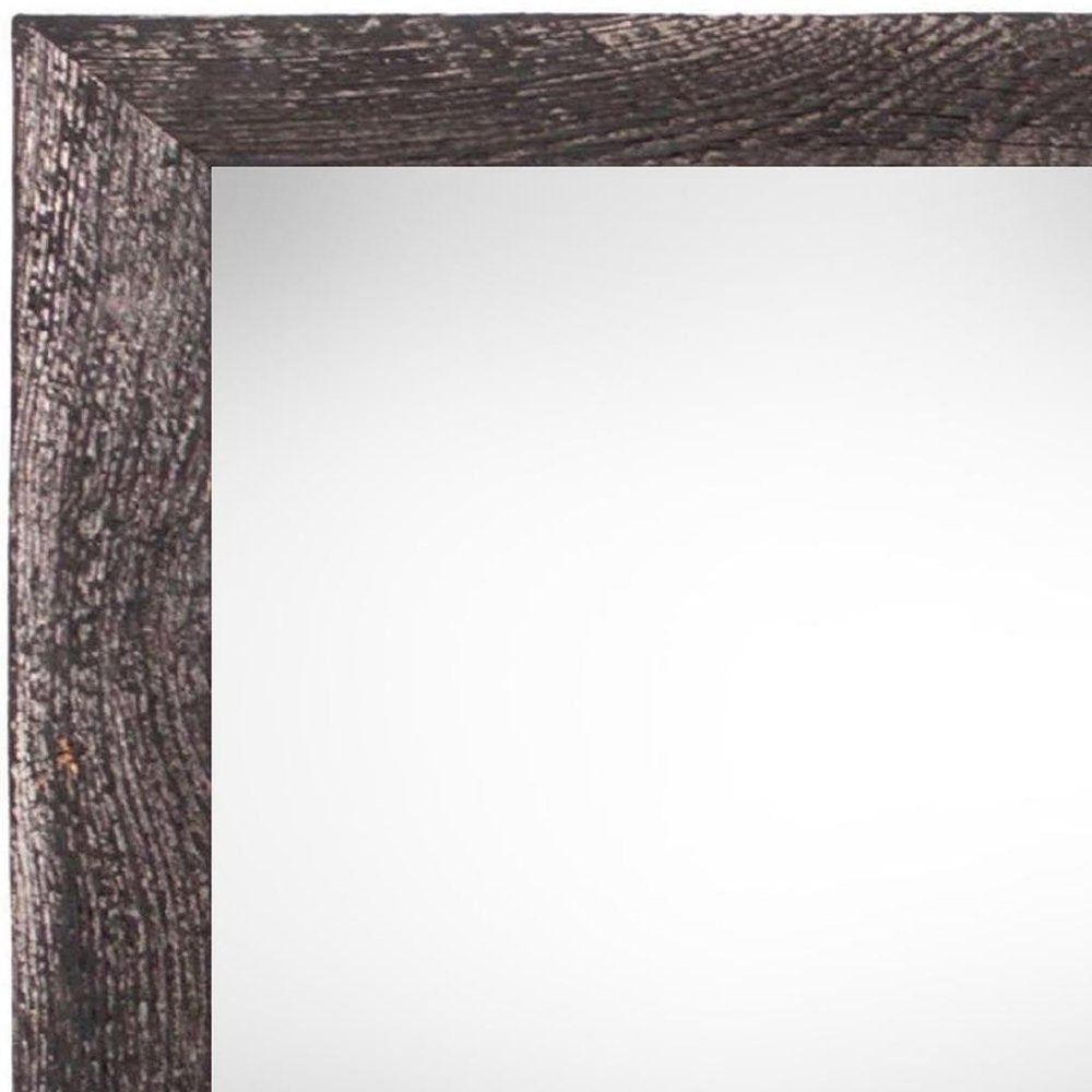6" x 6" Black Solid Wood Tabletop Picture Frame