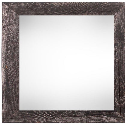 6" x 6" Black Solid Wood Tabletop Picture Frame
