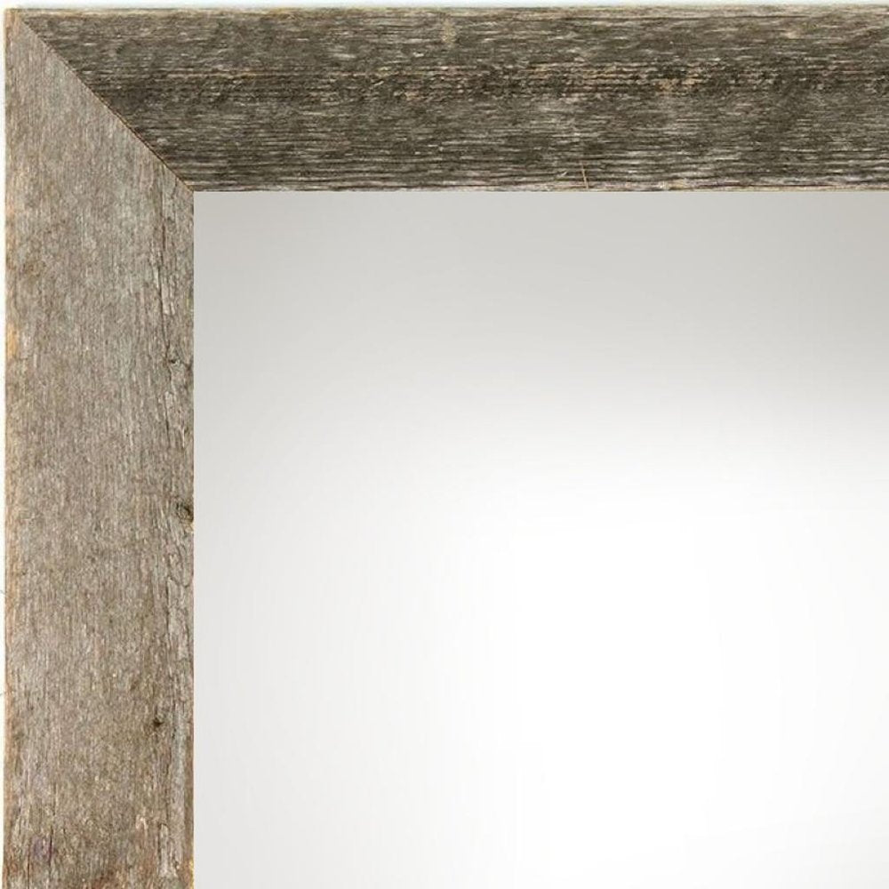 4" x 6" Gray Solid Wood Tabletop Picture Frame