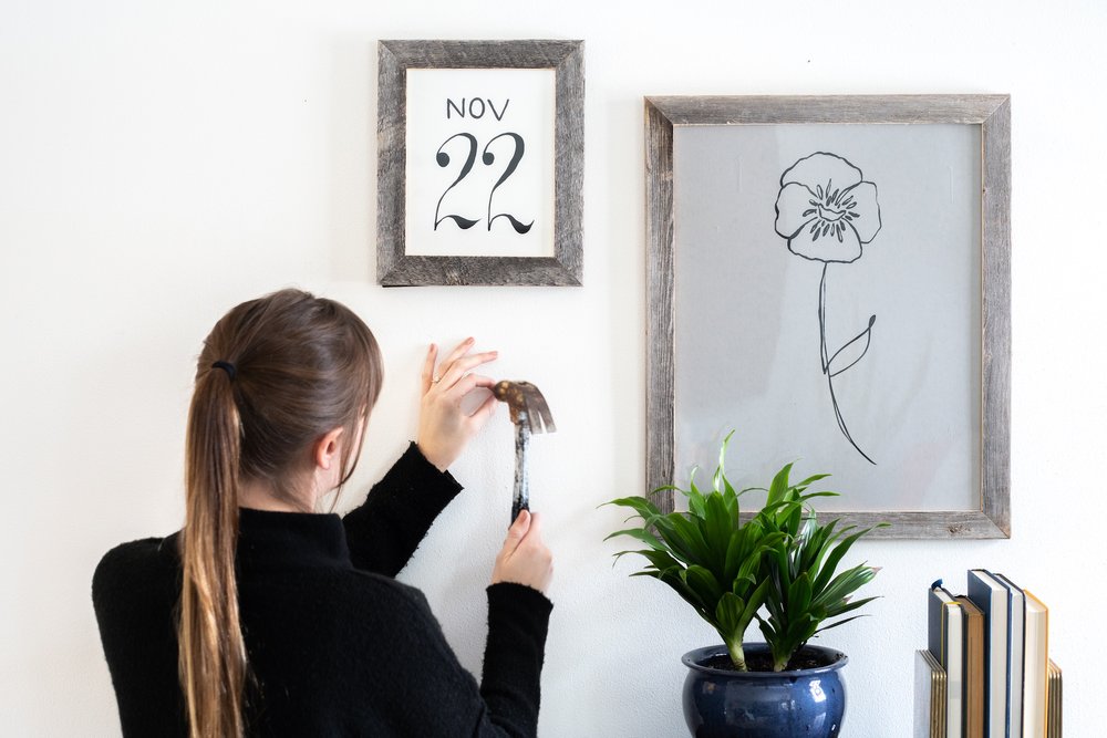 4" x 6" Gray Solid Wood Tabletop Picture Frame