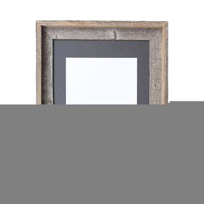 16" x 20" Gray Solid Wood Hanging Picture Frame