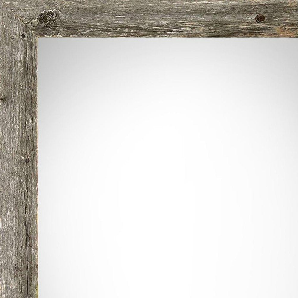 13" x 19" Gray Solid Wood Hanging Picture Frame