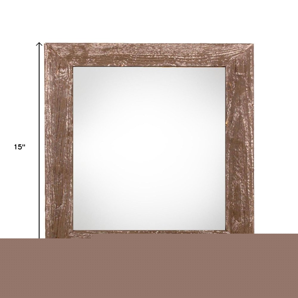 12" x 12" Espresso Solid Wood Tabletop Picture Frame