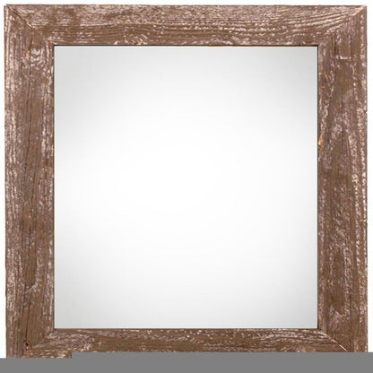 12" x 12" Espresso Solid Wood Tabletop Picture Frame
