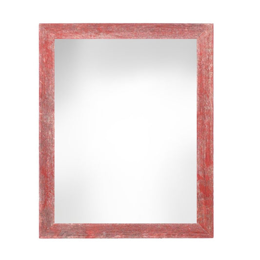 12" x 18" Red Solid Wood Hanging Picture Frame