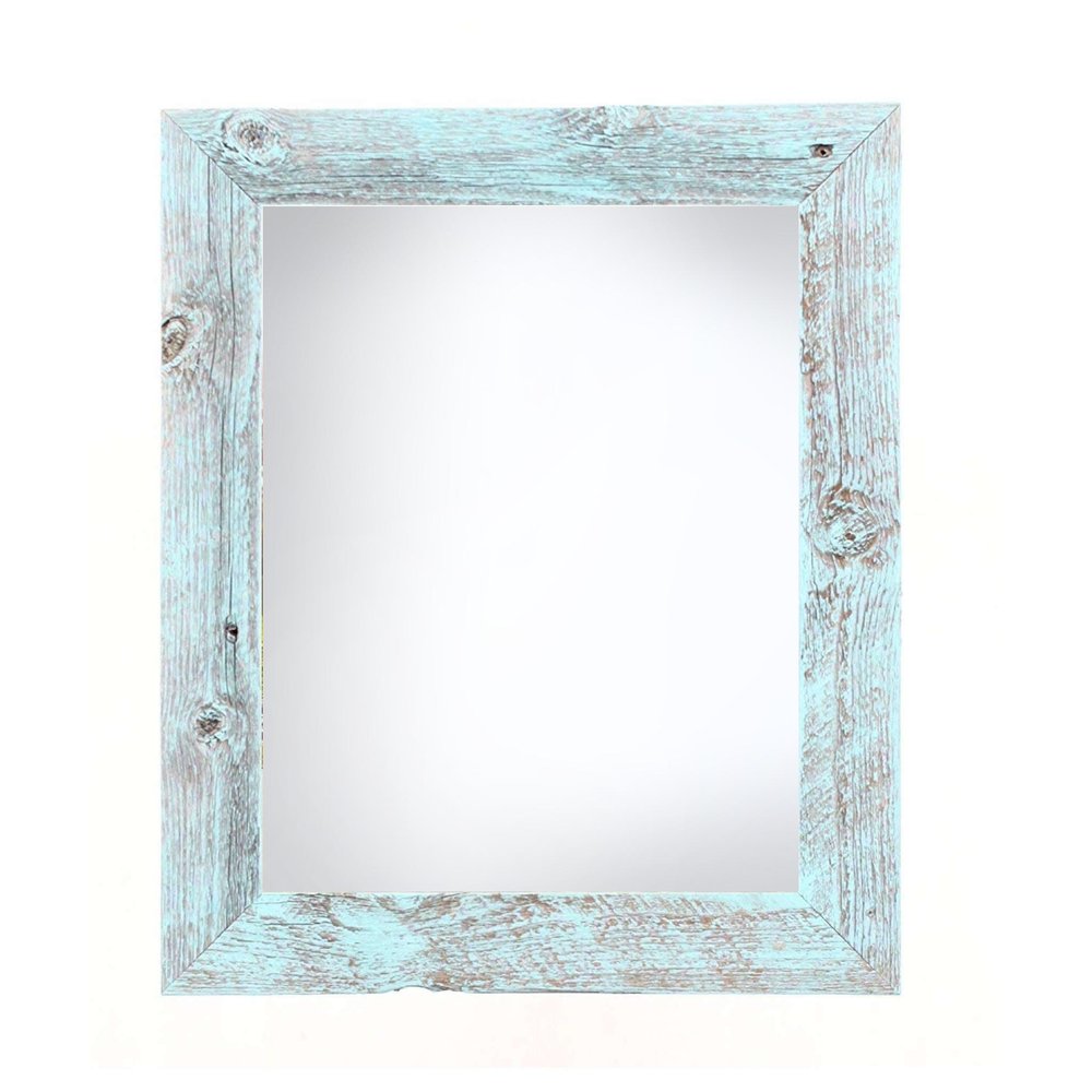 12" x 18" Blue Wood Hanging Picture Frame