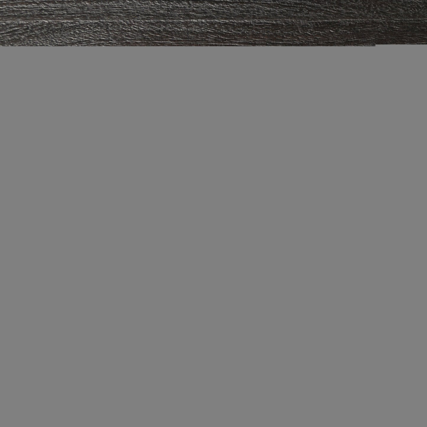 54" Black And Brass Rounded Solid Wood And Metal Pedestal Base Dining Table