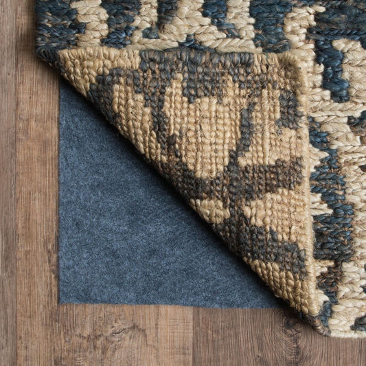 4' x 6' Gray Non Slip Rug Pad