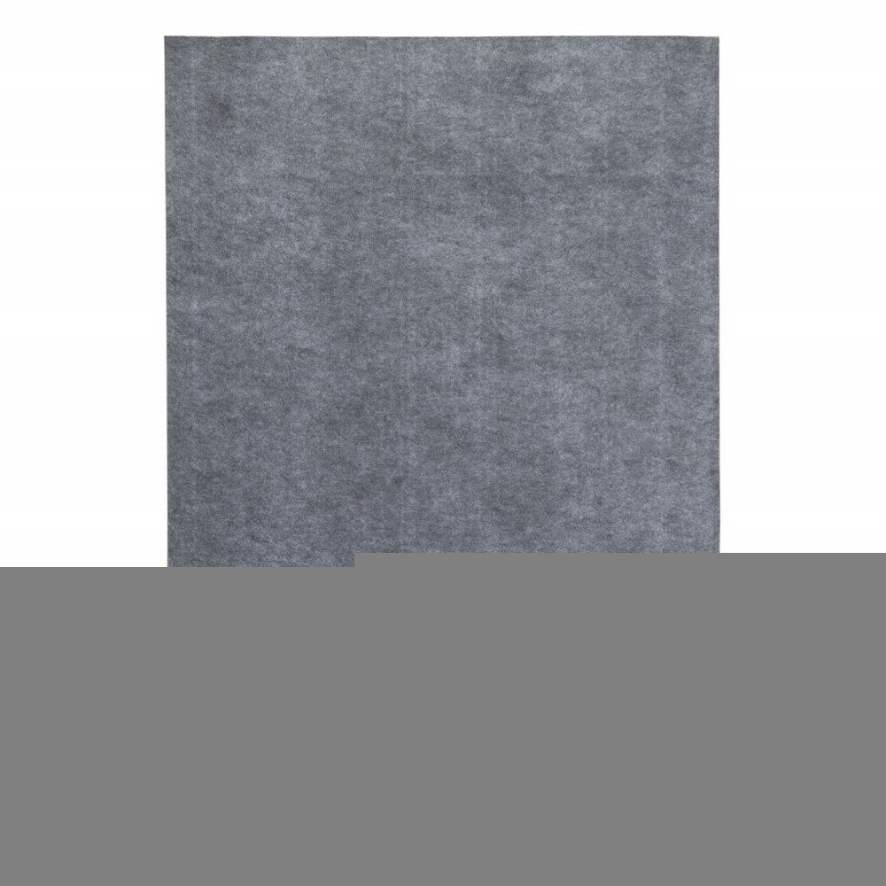 4' x 6' Gray Non Slip Rug Pad