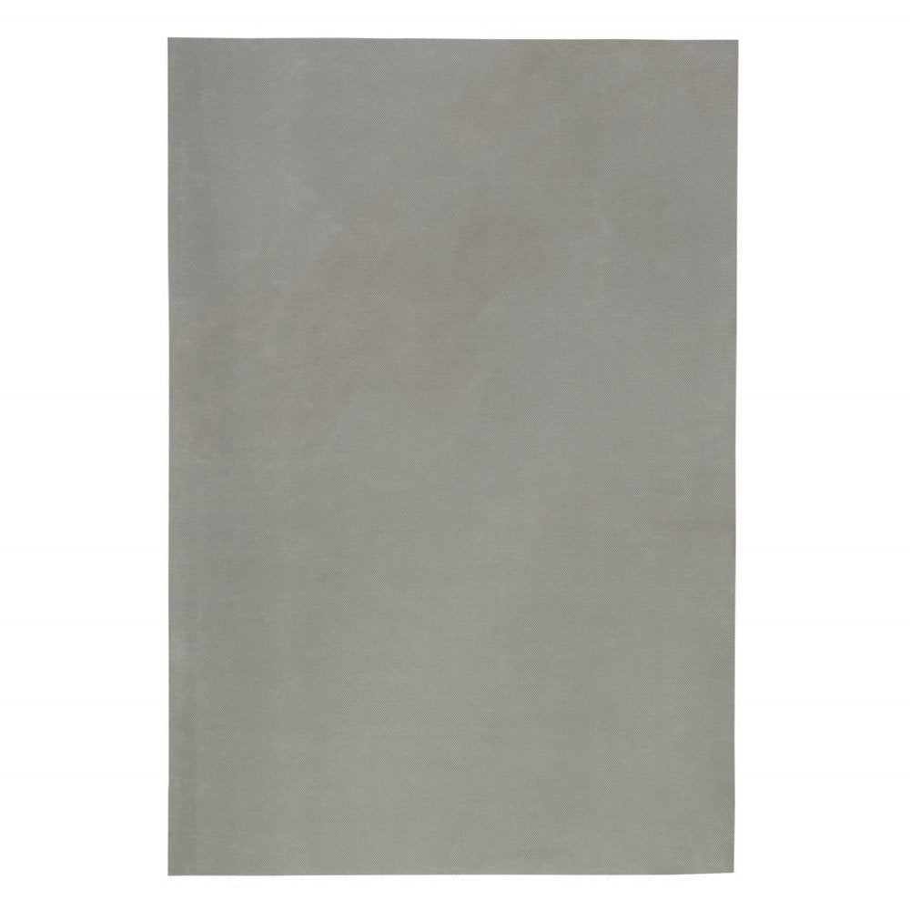 4' x 6' Gray Non Slip Rug Pad