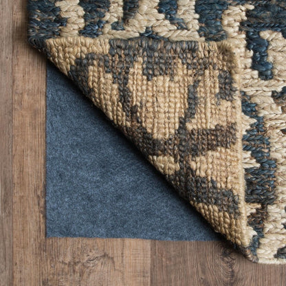 4' x 6' Gray Non Slip Rug Pad