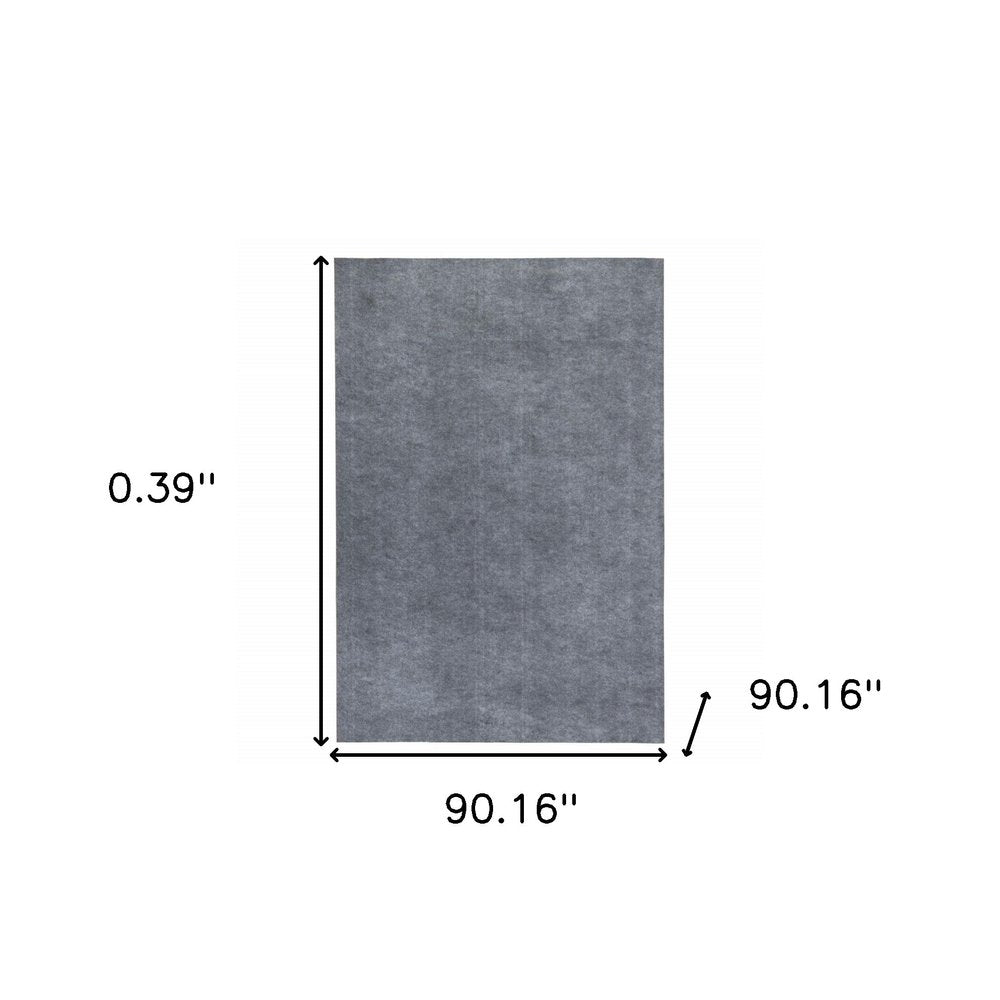 2' x 8' Gray Non Slip Rug Pad