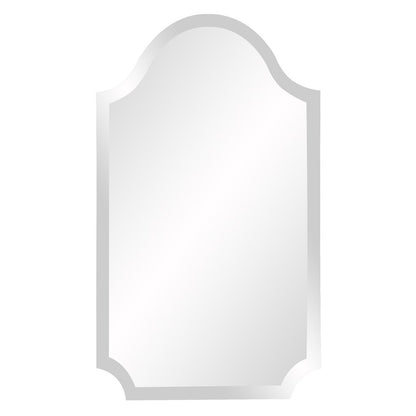 27" Clear Abstract Unframed Accent Mirror