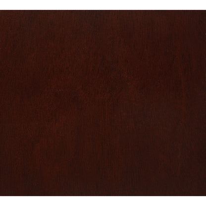 Merlot Solid Wood King Bed Frame With Eight Drawers