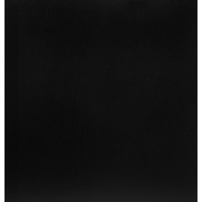 32" Black Solid Wood Five Drawer Dresser