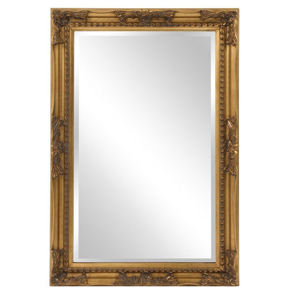 33" Gold Framed Accent Mirror