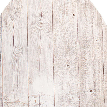 24" X 18" White Easter Solid Wood Hanging Dimensional Sculpture
