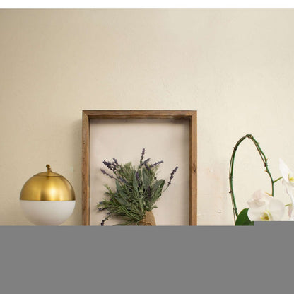16" x 20" Gray Solid Wood Hanging Picture Frame