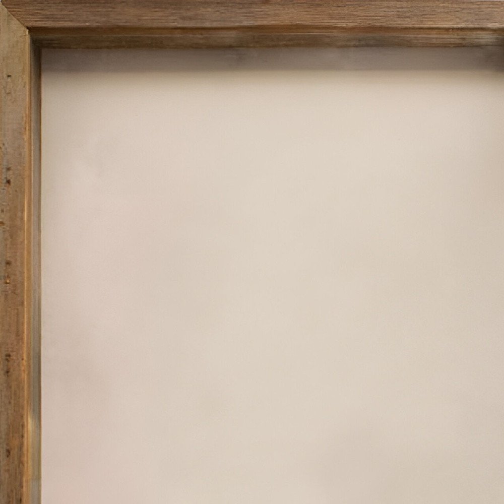6" x 6" Gray Wood Tabletop Picture Frame
