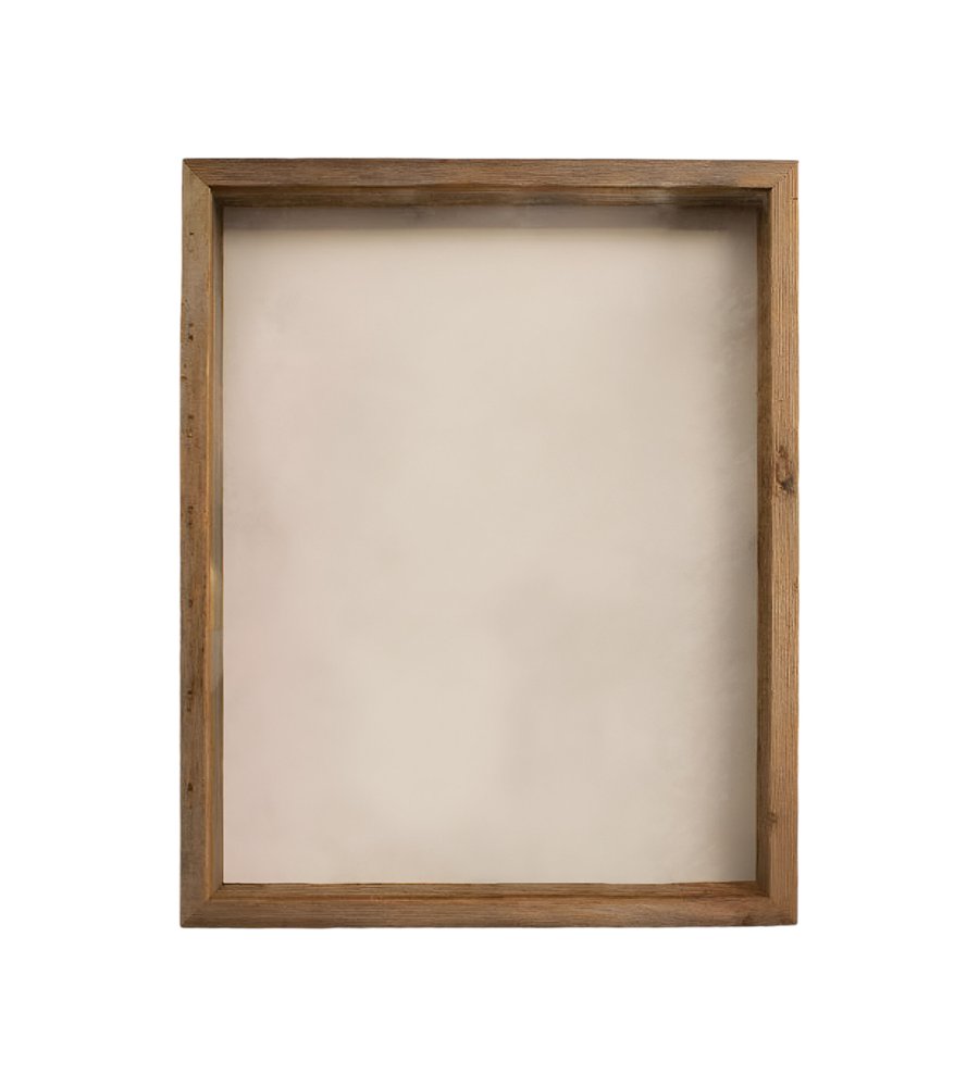 6" x 6" Gray Solid Wood Tabletop Picture Frame