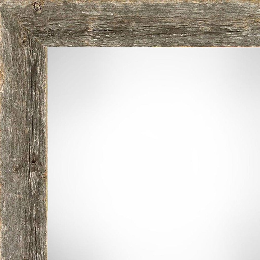10" x 10" Gray Wood Hanging Picture Frame