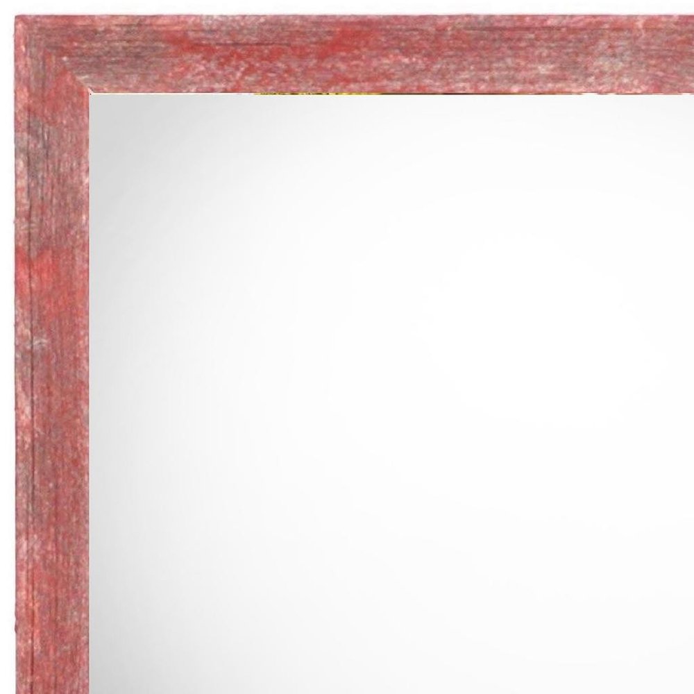 12" x 12" Red Solid Wood Tabletop Picture Frame