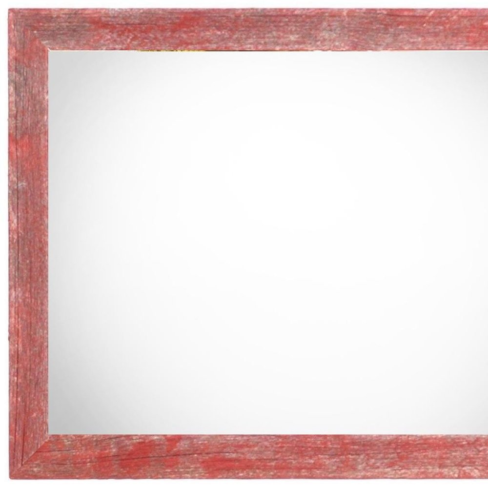 12" x 12" Red Solid Wood Tabletop Picture Frame