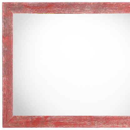 12" x 12" Red Solid Wood Tabletop Picture Frame