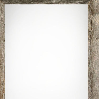 12" x 16" Gray Wood Hanging Picture Frame