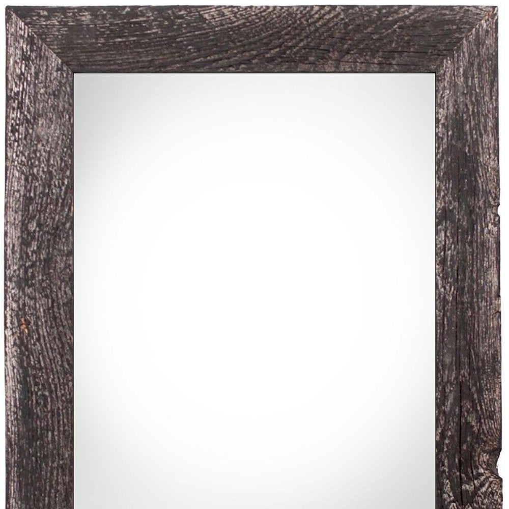 12" x 18" Black Solid Wood Hanging Picture Frame