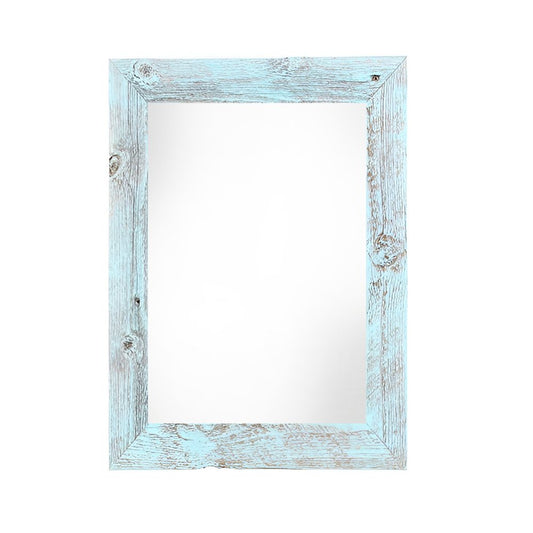 12" x 24" Blue Wood Hanging Picture Frame