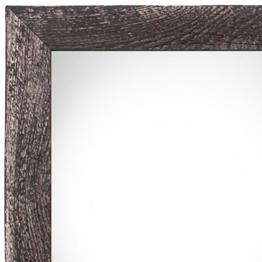 14" x 18" Black Wood Hanging Picture Frame