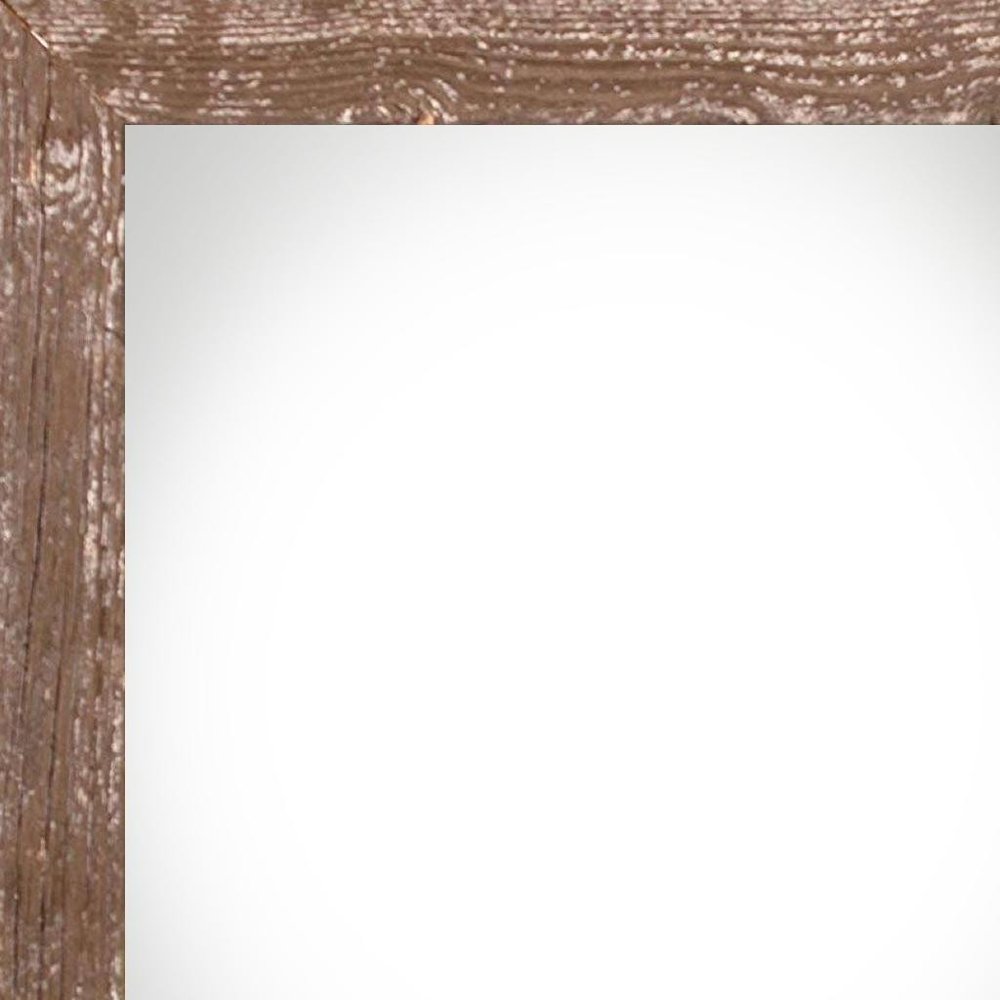 18" x 24" Brown Wood Hanging Picture Frame