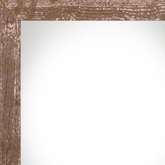 18" x 24" Brown Wood Hanging Picture Frame