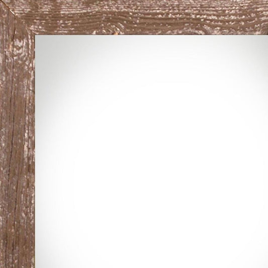 20" x 28" Brown Wood Hanging Picture Frame