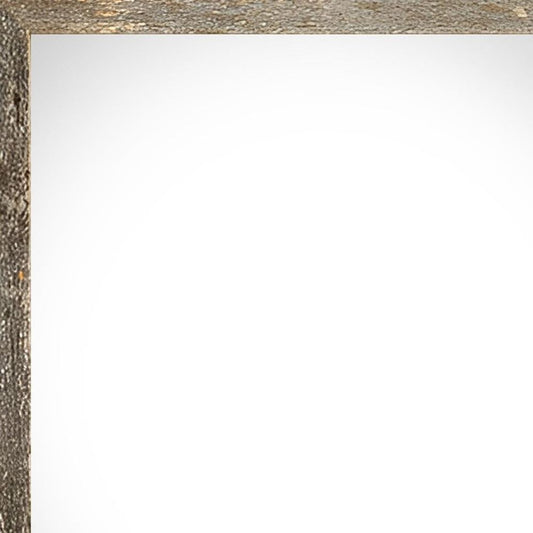 20" x 28" Gray Wood Hanging Picture Frame