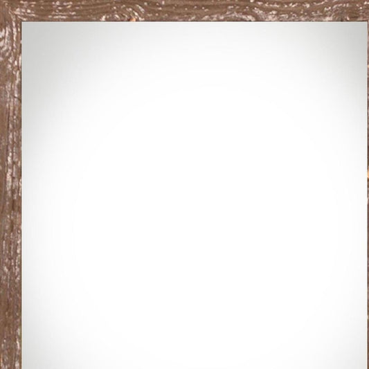 24" x 30" Brown Wood Hanging Picture Frame