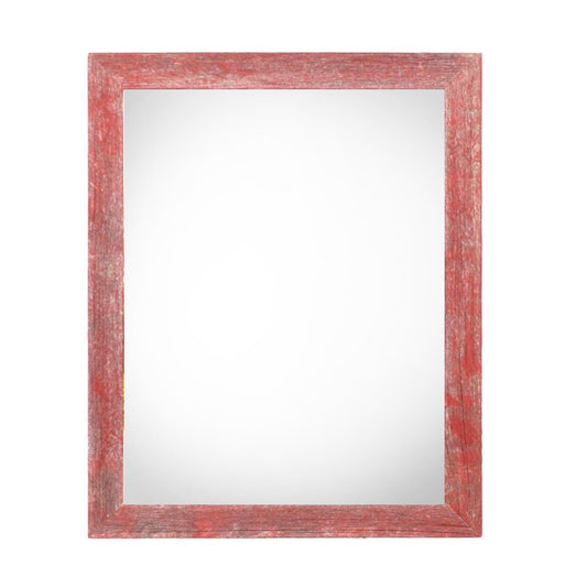 24" x 30" Red Wood Hanging Picture Frame