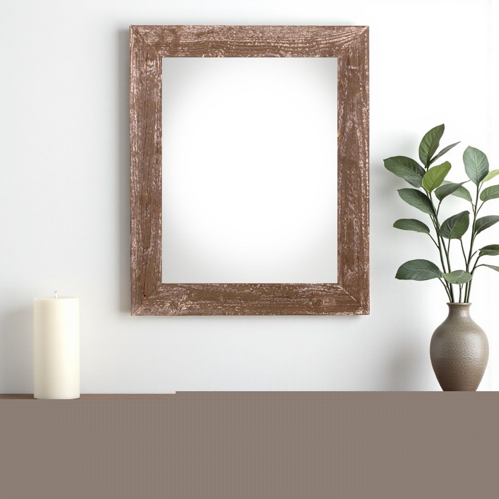 24" x 36" Espresso Solid Wood Hanging Picture Frame
