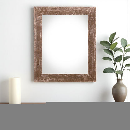 24" x 36" Espresso Solid Wood Hanging Picture Frame