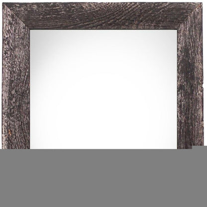 8.5" x 11" Black Solid Wood Tabletop Picture Frame