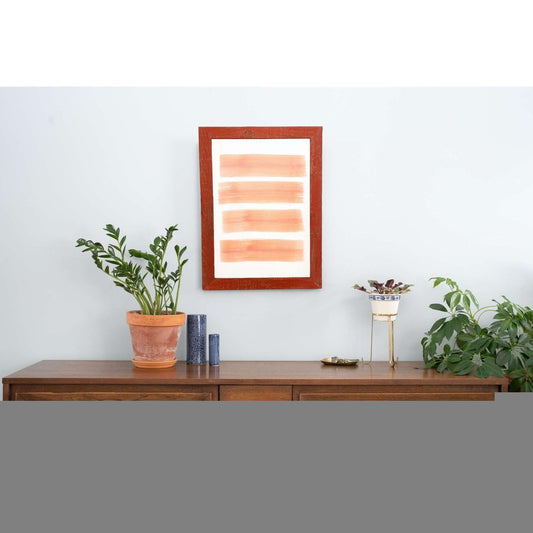 8" x 10" Red Solid Wood Tabletop Picture Frame