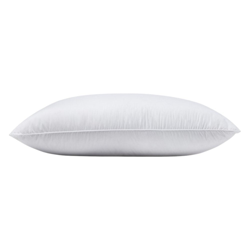 100% Cotton Lux Sateen Down Alternative Medium Hypoallergenic Standard Size Bed Pillow